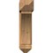 Ekena Millwork Thorton Arts and Crafts Rough Sawn Bracket w/ Offset Brace, Western Red Cedar, 8"W x 28"D x 32"H BKT0806X28X32THR03RWR - alternate 4